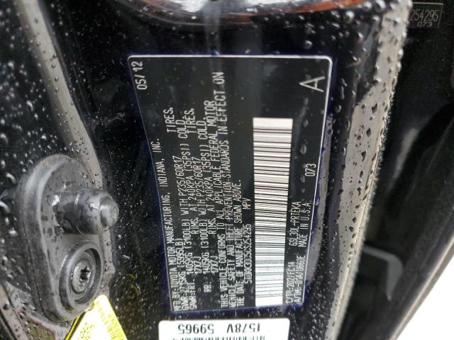 Photo 14 from auction – 2012 TOYOTA SIENNA LE with VIN 5TDKK3DC5CS254295