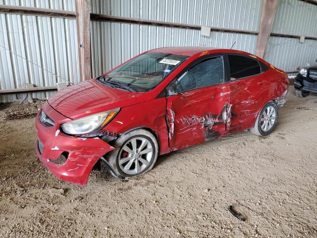 HYUNDAI ACCENT GLS 2013 with VIN KMHCT4AE6DU351902 - Photo from auction