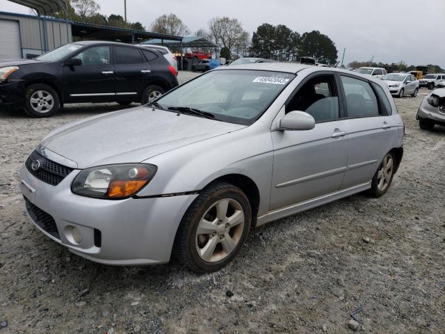 KIA SPECTRA5 S 2007 with VIN KNAFE162475002810 - Photo from auction