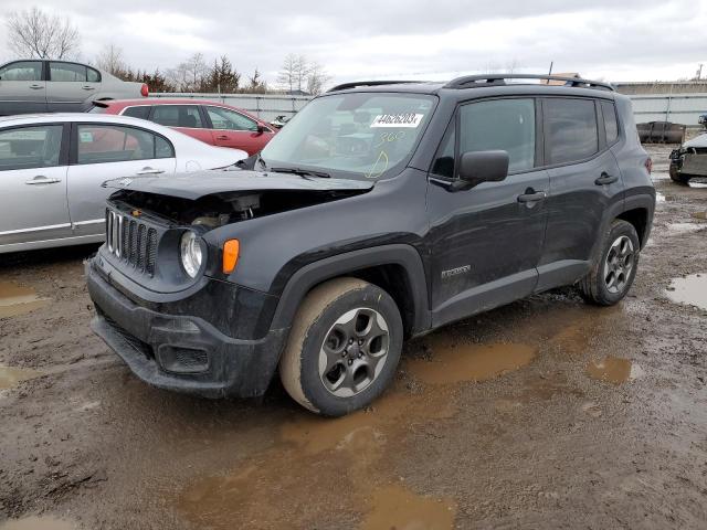 JEEP RENEGADE S 2017 with VIN ZACCJAAB7HPF12263 - Photo from auction