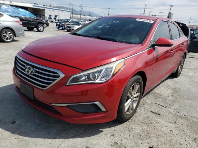 HYUNDAI SONATA SE 2017 with VIN 5NPE24AF4HH469455 - Photo from auction