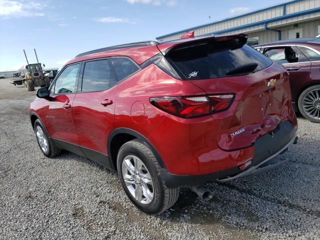 Photo 2 from auction – 2021 CHEVROLET BLAZER 2LT with VIN 3GNKBCR40MS578728