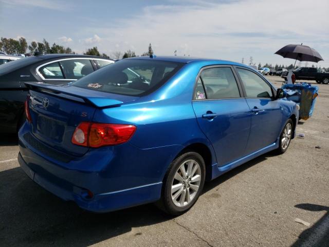 Photo 3 from auction – 2009 TOYOTA COROLLA BA with VIN 1NXBU40E89Z154280
