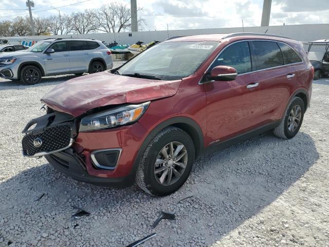 KIA SORENTO LX 2017 with VIN 5XYPGDA53HG193875 - Photo from auction