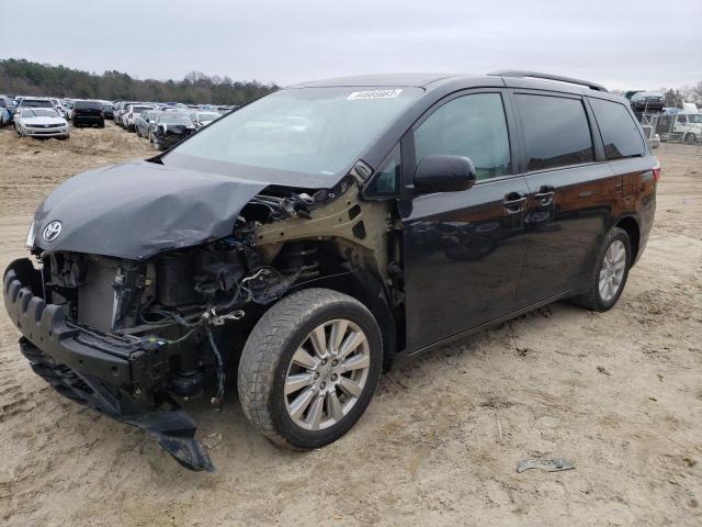 TOYOTA SIENNA LE 2017 with VIN 5TDJZ3DC5HS149688 - Photo from auction