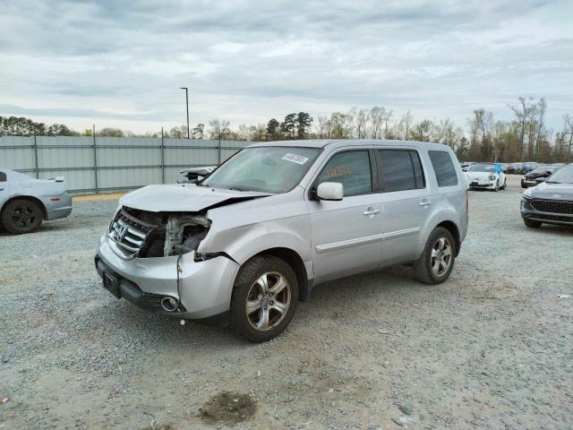HONDA PILOT EXL 2015 with VIN 5FNYF4H66FB040840 - Photo from auction