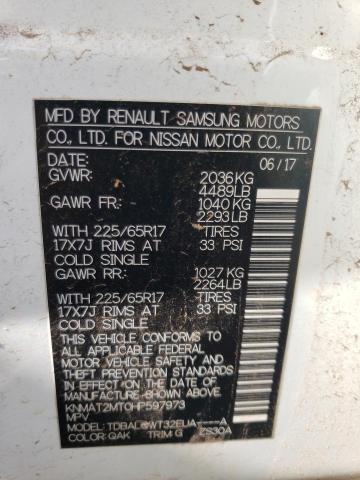 Photo 14 from auction – 2017 NISSAN ROGUE S with VIN KNMAT2MT0HP597973