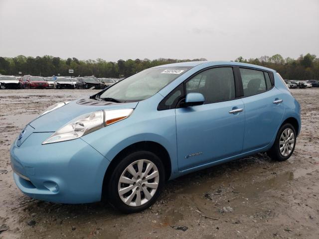 NISSAN LEAF S 2015 مع رقم تعريف المركبة 1N4AZ0CPXFC324685 - صورة من المزاد