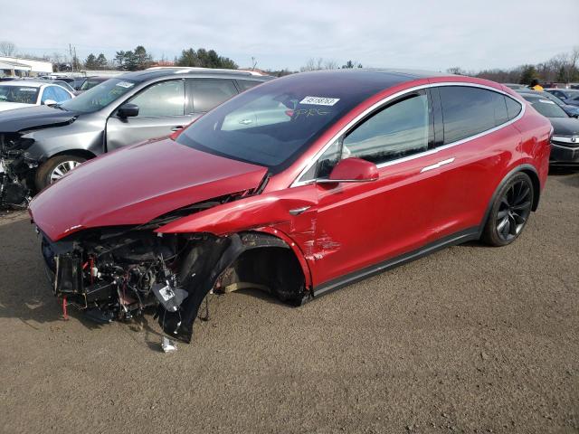 TESLA MODEL X 2018 with VIN 5YJXCDE28JF137763 - Photo from auction