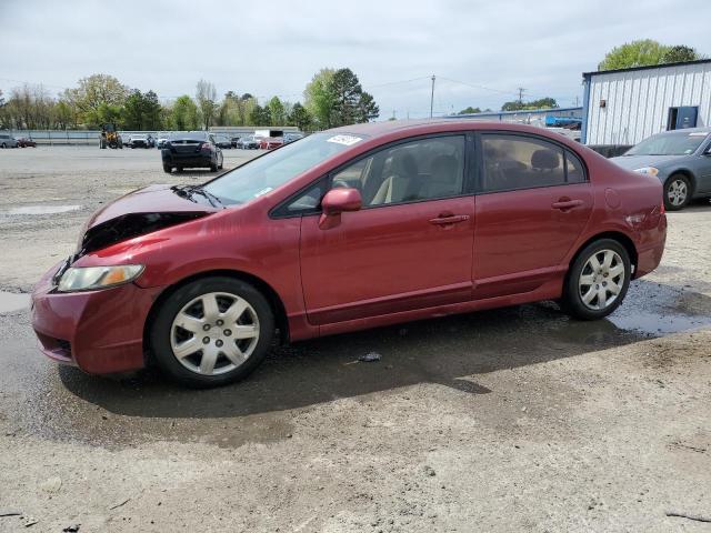 HONDA CIVIC LX 2010 with VIN 2HGFA1F50AH541998 - Photo from auction