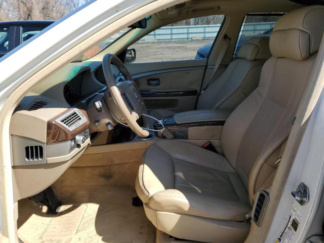 Photo 7 from auction – 2008 BMW 750 LI with VIN WBAHN83528DT79336