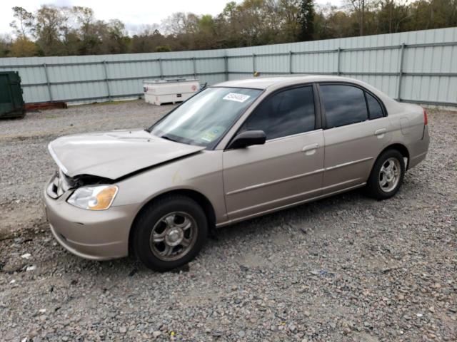Photo 1 from auction – 2002 HONDA CIVIC LX with VIN 2HGES16582H591624