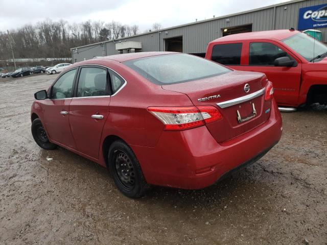 Photo 2 from auction – 2014 NISSAN SENTRA S with VIN 3N1AB7AP2EY230674