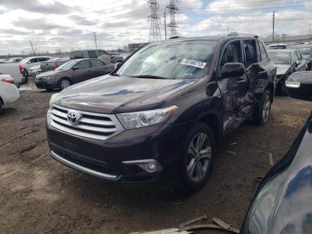 TOYOTA HIGHLANDER 2011 with VIN 5TDDK3EH0BS082548 - Photo from auction