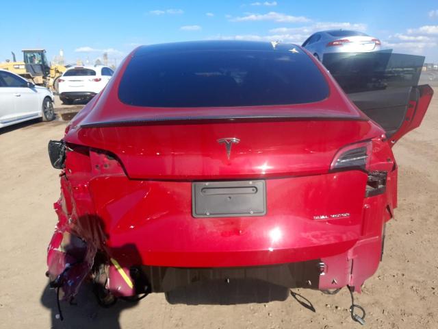Photo 6 from auction – 2022 TESLA MODEL Y with VIN 7SAYGDEF5NF415328