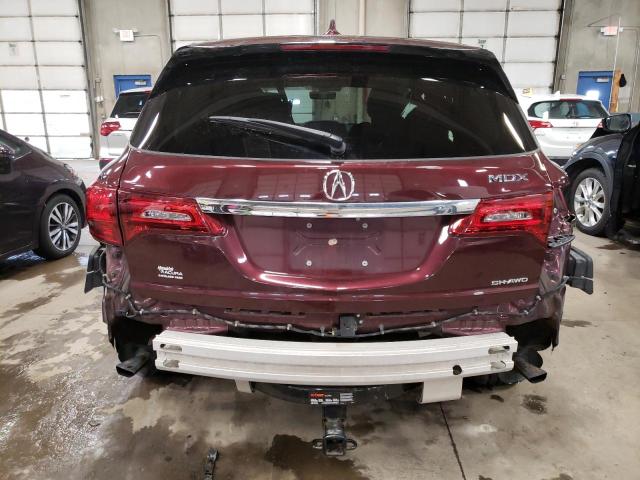 Photo 6 from auction – 2017 ACURA MDX TECHNO with VIN 5FRYD4H52HB011401