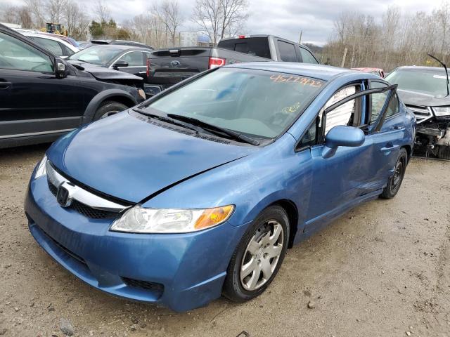 HONDA CIVIC LX 2010 with VIN 2HGFA1F56AH583897 - Photo from auction