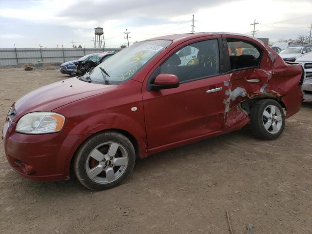 CHEVROLET AVEO LT 2008 with VIN KL1TG56678B110665 - Photo from auction