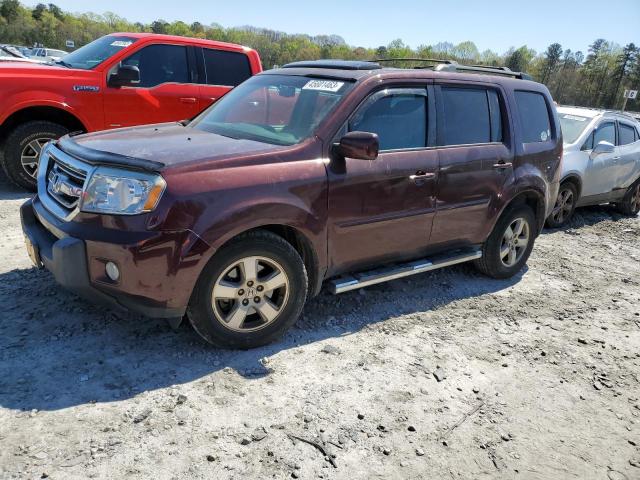 HONDA PILOT EXL 2011 with VIN 5FNYF3H50BB011197 - Photo from auction