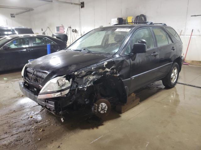 LEXUS RX 300 2002 with VIN JTJHF10U720278615 - Photo from auction