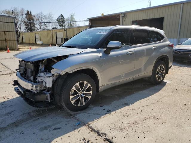 TOYOTA HIGHLANDER 2022 with VIN 5TDGBRCH9NS543804 - Photo from auction