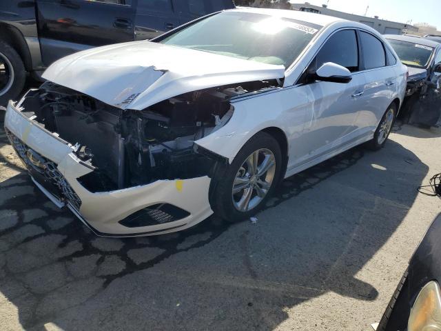 HYUNDAI SONATA LIM 2019 with VIN 5NPE34AF4KH736453 - Photo from auction