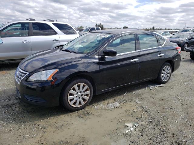 NISSAN SENTRA S 2014 with VIN 3N1AB7AP0EY230883 - Photo from auction