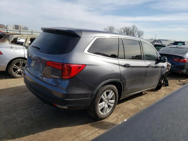 Photo 3 from auction – 2016 HONDA PILOT LX with VIN 5FNYF6H19GB094599