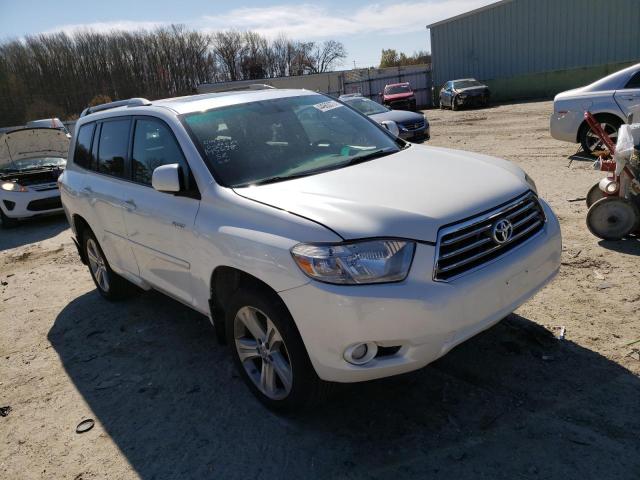 Photo 4 from auction – 2008 TOYOTA HIGHLANDER with VIN JTEES43A482092835
