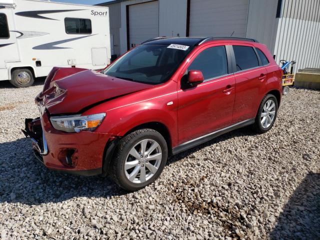 MITSUBISHI OUTLANDER 2014 with VIN 4A4AR4AU4EE016448 - Photo from auction