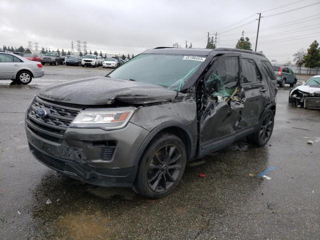 FORD EXPLORER X 2018 with VIN 1FM5K7D8XJGA80677 - Photo from auction
