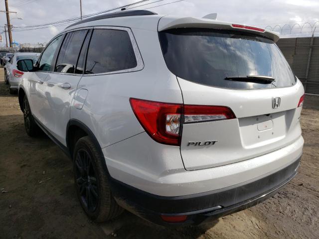 Photo 2 from auction – 2021 HONDA PILOT SE with VIN 5FNYF6H28MB073554