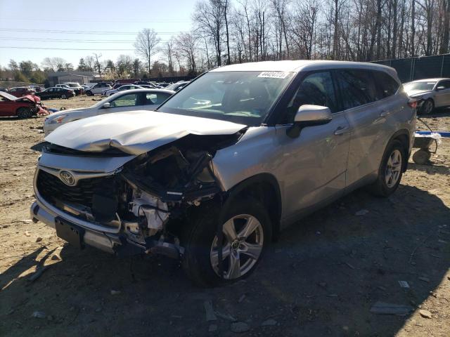TOYOTA HIGHLANDER 2022 with VIN 5TDBBRCH2NS558154 - Photo from auction