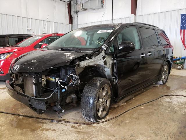TOYOTA SIENNA SPO 2014 with VIN 5TDXK3DC6ES516334 - Photo from auction