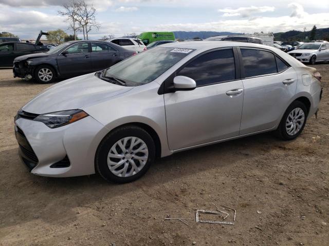 TOYOTA COROLLA L 2018 with VIN 5YFBURHE2JP799322 - Photo from auction
