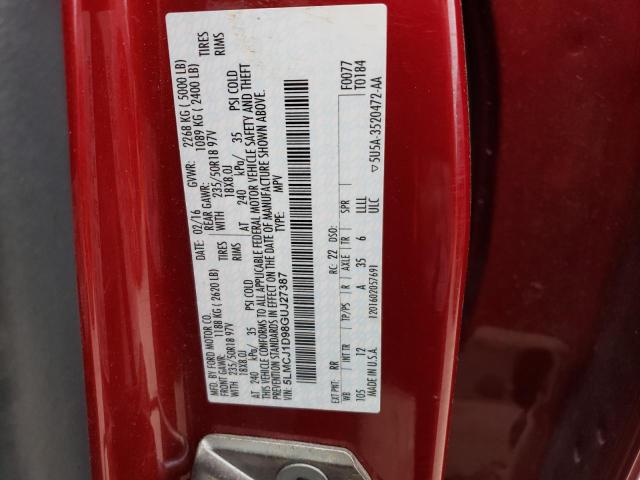 Photo 14 from auction – 2016 LINCOLN MKC PREMIE with VIN 5LMCJ1D98GUJ27387