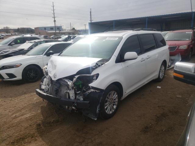 TOYOTA SIENNA XLE 2012 with VIN 5TDYK3DC4CS279599 - Photo from auction