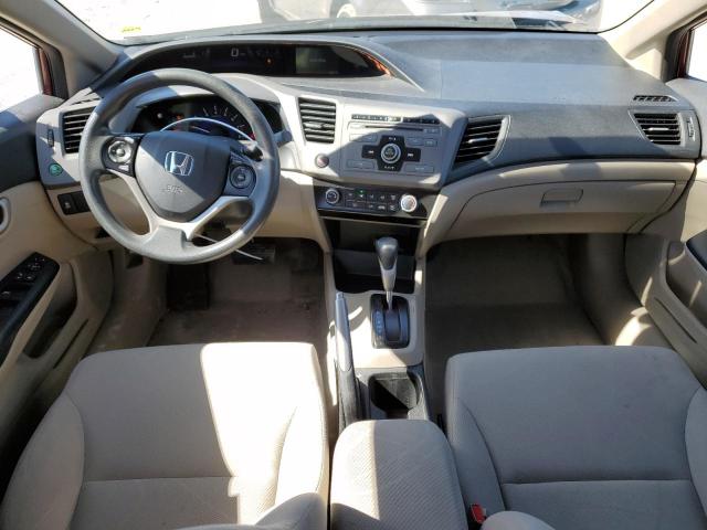 Photo 8 from auction – 2012 HONDA CIVIC LX with VIN 19XFB2F59CE065976