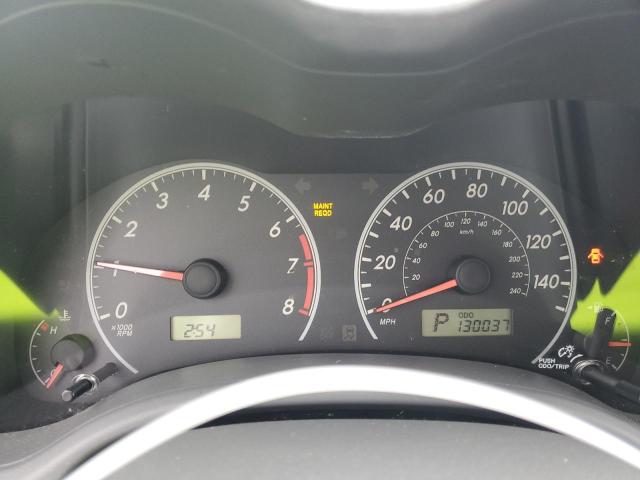 Photo 9 from auction – 2009 TOYOTA COROLLA BA with VIN JTDBL40E699037260