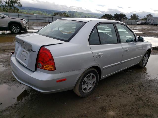 Photo 3 from auction – 2004 HYUNDAI ACCENT GL with VIN KMHCG45C44U504726