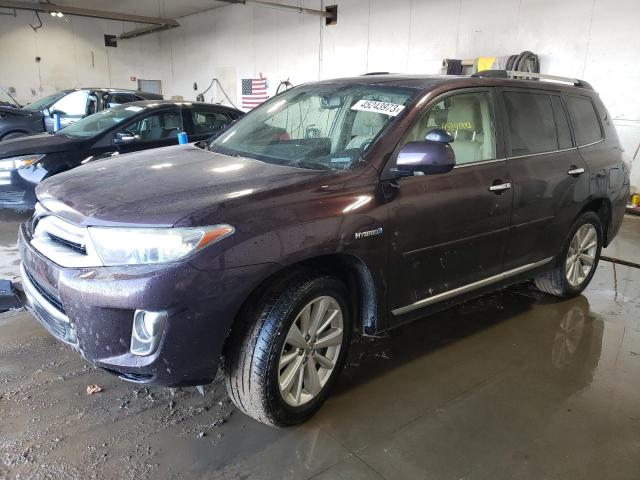 TOYOTA HIGHLANDER 2012 with VIN JTEDC3EH7C2007718 - Photo from auction