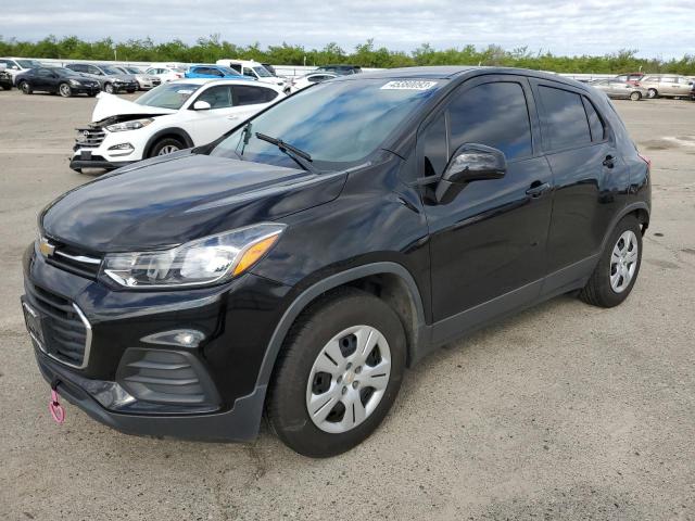 CHEVROLET TRAX LS 2018 with VIN 3GNCJKSB7JL327706 - Photo from auction
