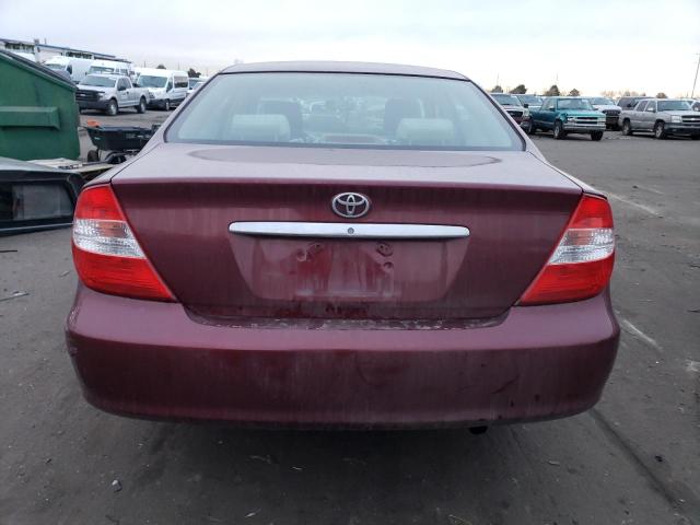 Photo 6 from auction – 2002 TOYOTA CAMRY LE with VIN 4T1BE32K02U008553