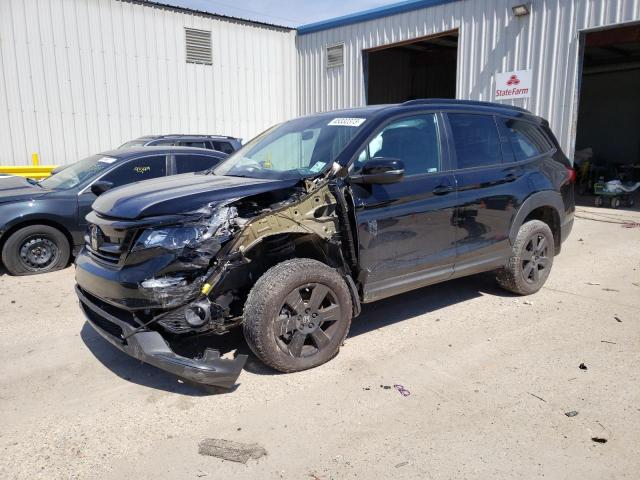 HONDA PILOT TRAI 2022 with VIN 5FNYF6H87NB088276 - Photo from auction