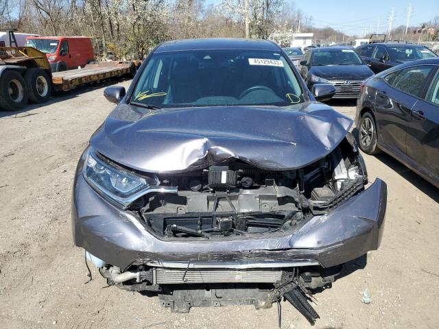 Photo 5 from auction – 2018 HONDA CR-V EXL with VIN 7FARW2H87JE093683