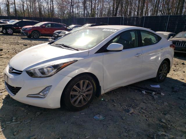 HYUNDAI ELANTRA SE 2016 with VIN 5NPDH4AEXGH679798 - Photo from auction