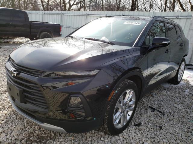 Photo 1 from auction – 2021 CHEVROLET BLAZER 3LT with VIN 3GNKBJRS8MS535306