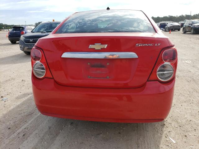 Photo 6 from auction – 2014 CHEVROLET SONIC LT with VIN 1G1JC5SBXE4195444