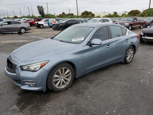 INFINITI Q50 BASE 2015 with VIN JN1BV7AP1FM331544 - Photo from auction