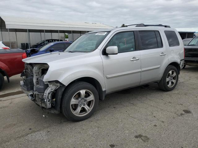 HONDA PILOT EXL 2014 with VIN 5FNYF3H59EB021716 - Photo from auction